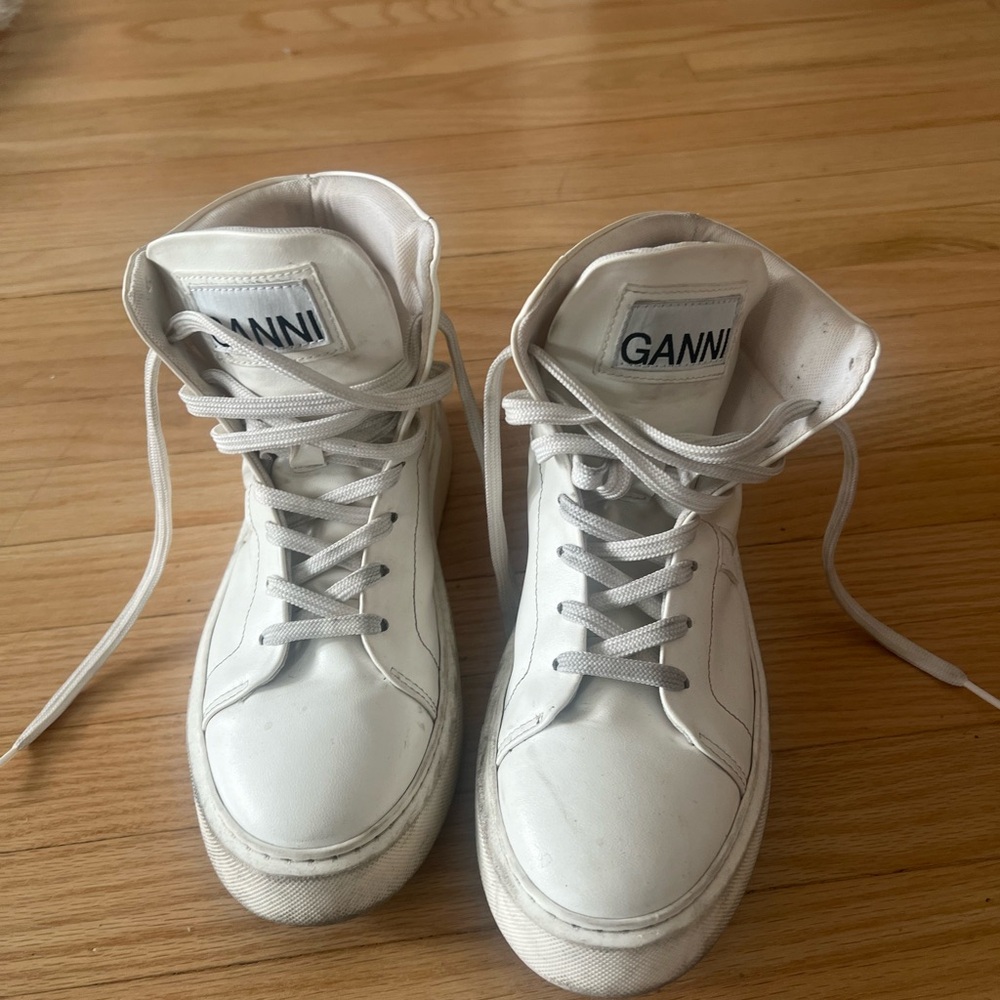 Ganni White Men's Shoes